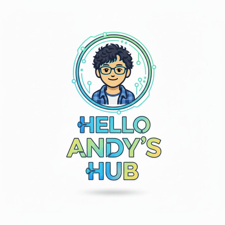 앤디허브 about 페이지 그림